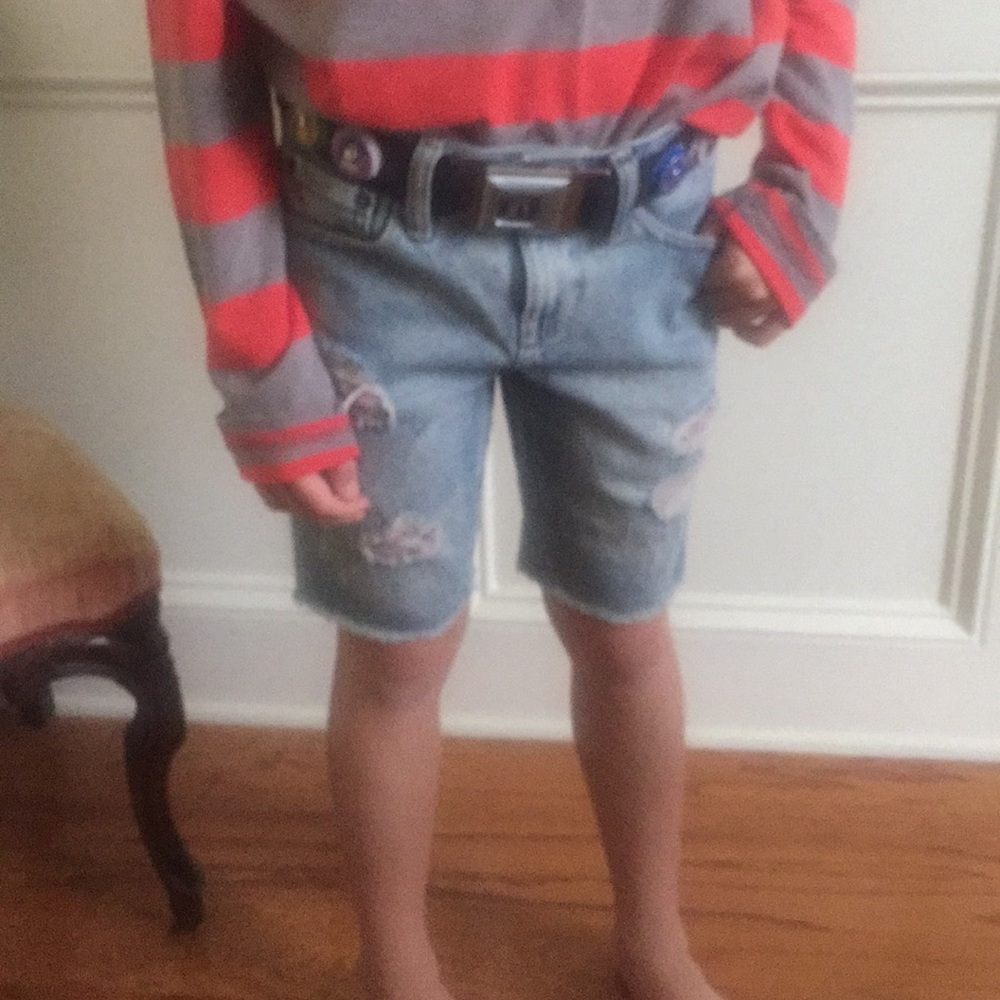 Polo Ralph Lauren distressed vintage style shorts